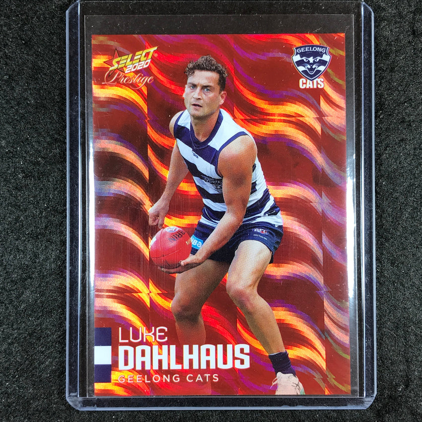 2020 Select AFL Prestige LUKE DAHLHAUS Red 001/170 #68