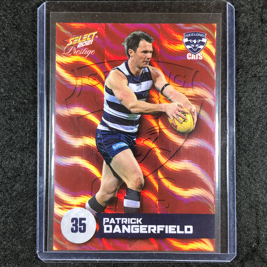 2021 Select AFL Prestige PATRICK DANGERFIELD Red 001/170 #56