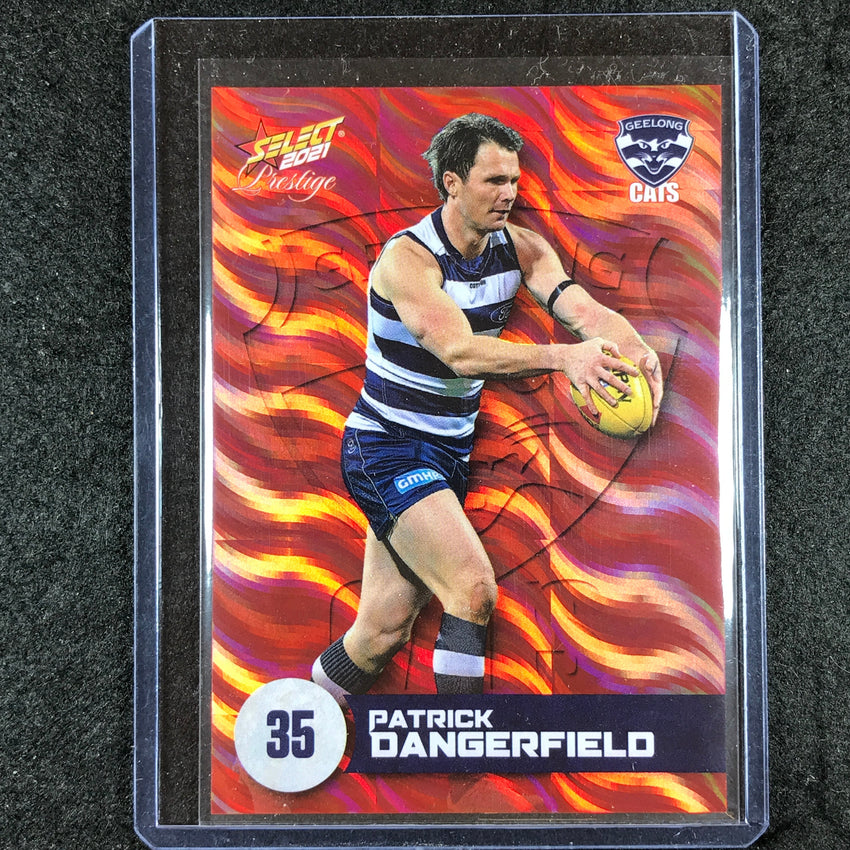 2021 Select AFL Prestige PATRICK DANGERFIELD Red 035/210 #56