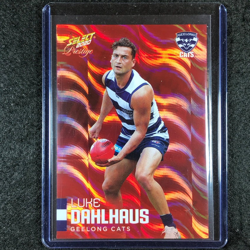 2020 Select AFL Prestige LUKE DAHLHAUS Red 040/170 #68
