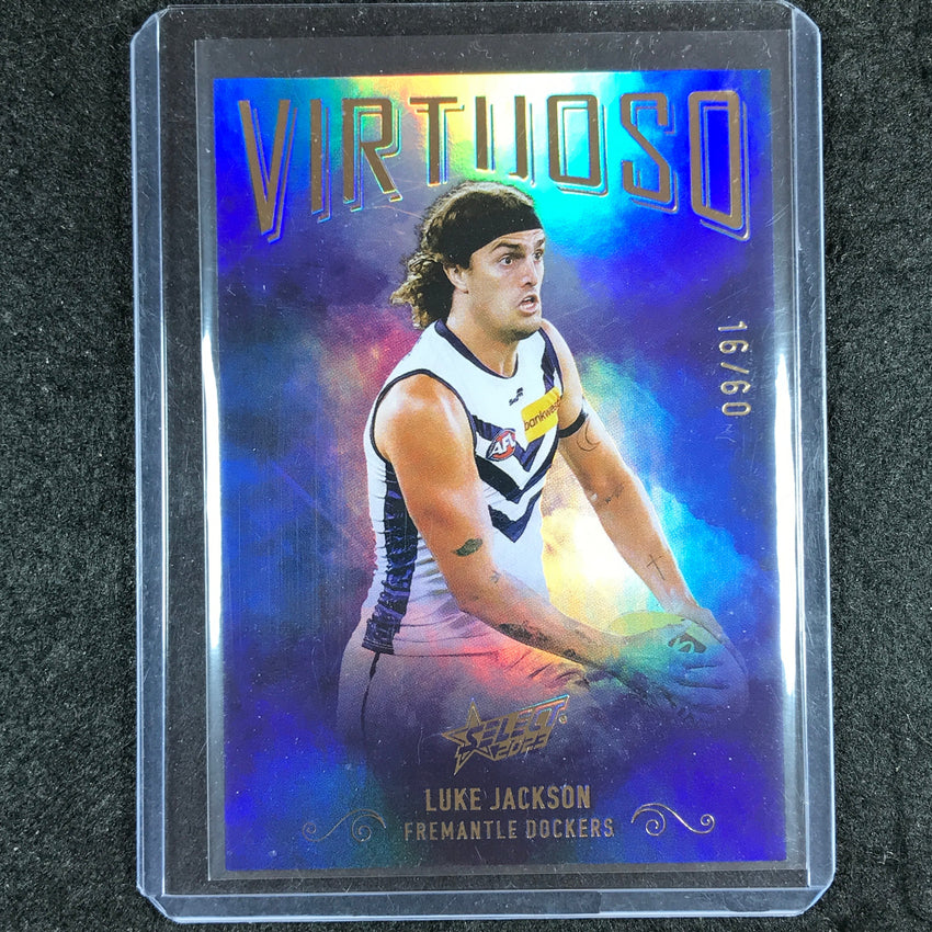 2023 Select AFL Footy Stars LUKE JACKSON Virtuoso 16/60 #VB6