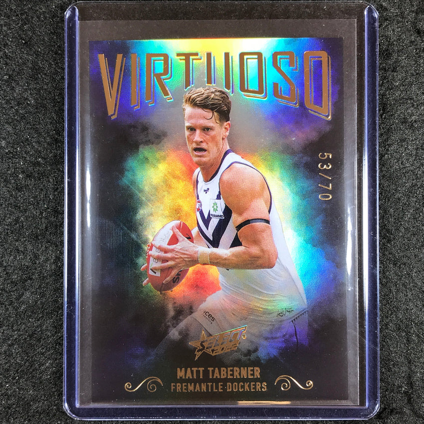 2022 Select AFL Footy Stars MATT TABERNER Virtuoso Gold 53/70 #V11