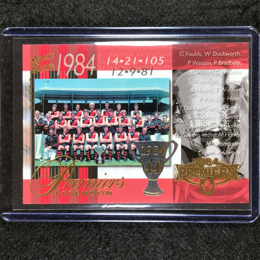 2004 Ovation AFL ESSENDON 1984 VFL Premiership Commemorative #169 #PC21