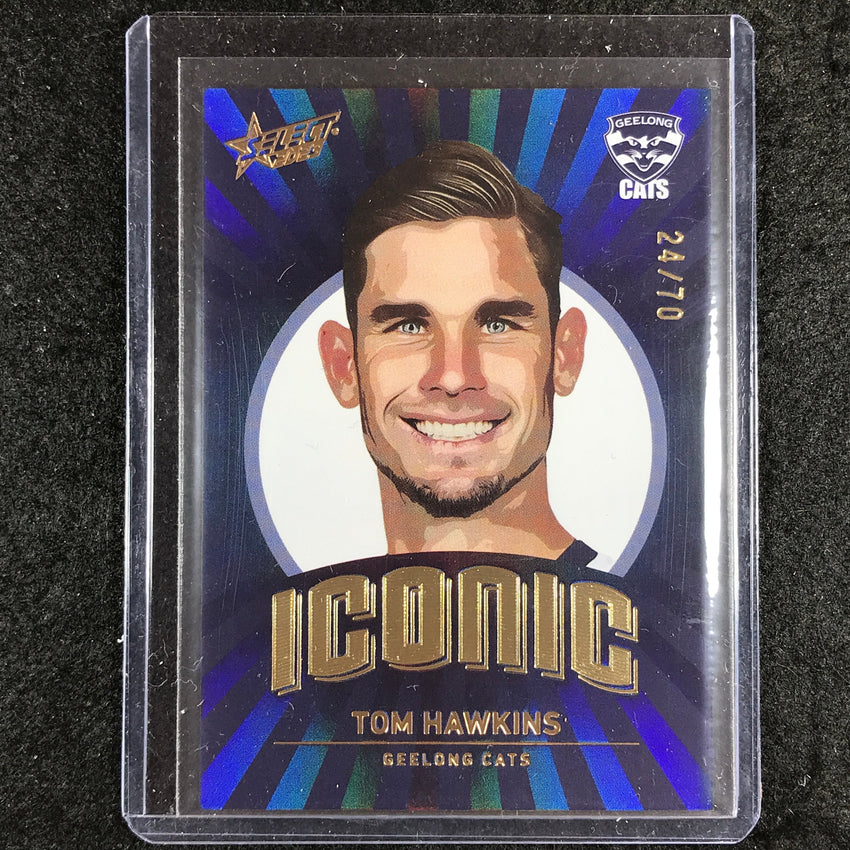2023 Select AFL Footy Stars TOM HAWKINS Iconic 24/70 #IC28