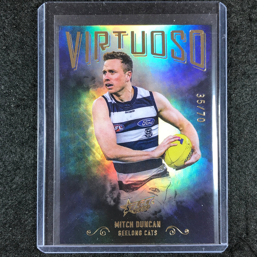 2022 Select AFL Footy Stars MITCH DUNCAN Virtuoso Gold 35/70 #V52