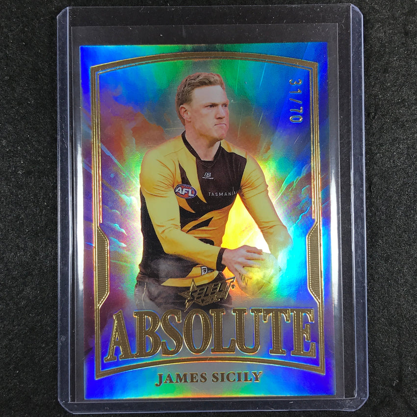 2024 Select AFL Footy Stars JAMES SICILY Absolute 31/70 #A48