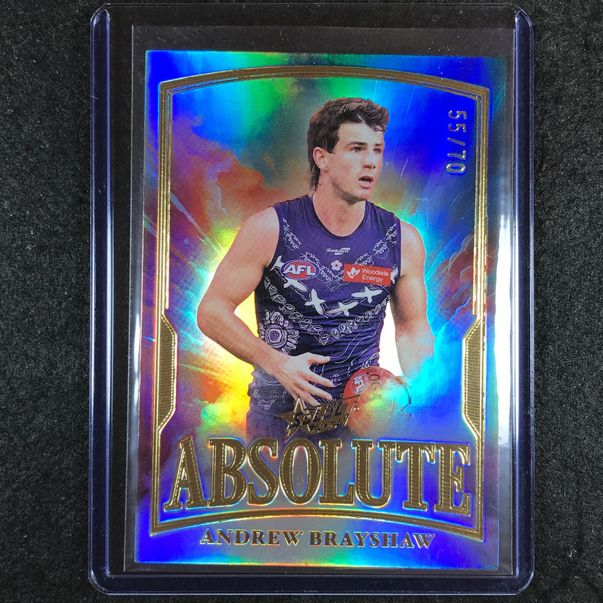 2024 Select AFL Footy Stars ANDREW BRAYSHAW Absolute 55/70 #A27