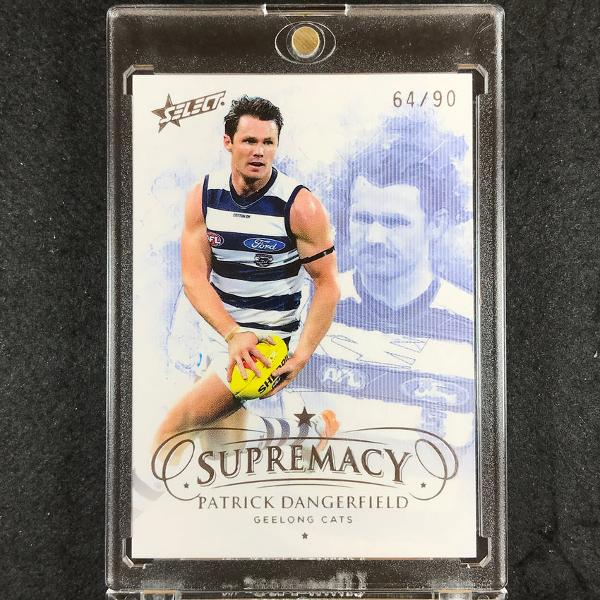 2019 Select AFL Supremacy PATRICK DANGERFIELD Base Silver 64/90 #38