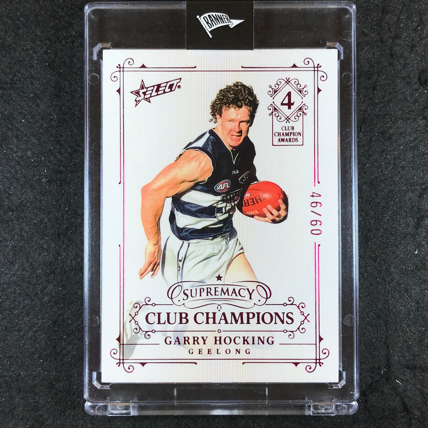 2021 Select AFL Supremacy GARRY HOCKING Club Champions 46/60 #CC-GH