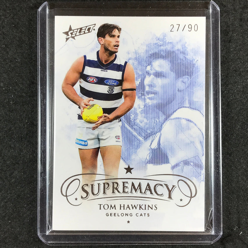 2019 Select AFL Supremacy TOM HAWKINS Base Silver 27/90 #40