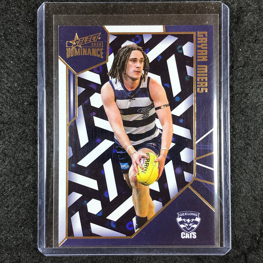 2020 Select AFL Dominance GRYAN MIERS Holographic Parallel 002/350 #HP80
