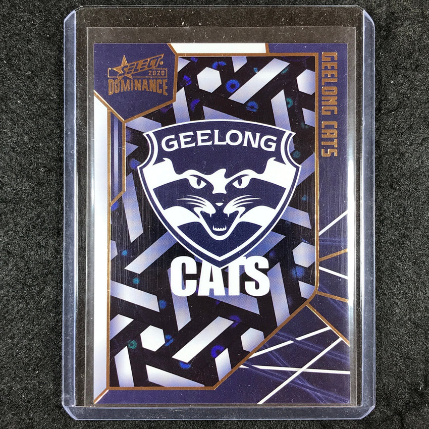 2020 Select AFL Dominance GEELONG CATS CHECKLIST Holographic Parallel 8/350 #74