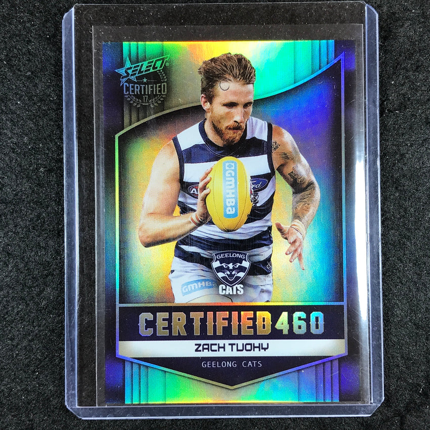 2017 Select AFL Certified ZACH TUOHY Certified 460 005/460 #C88