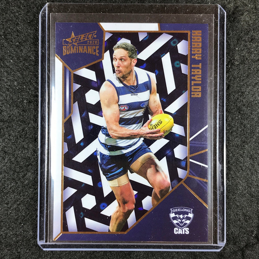 2020 Select AFL Dominance HARRY TAYLOR Holographic Parallel 007/350 #HP85