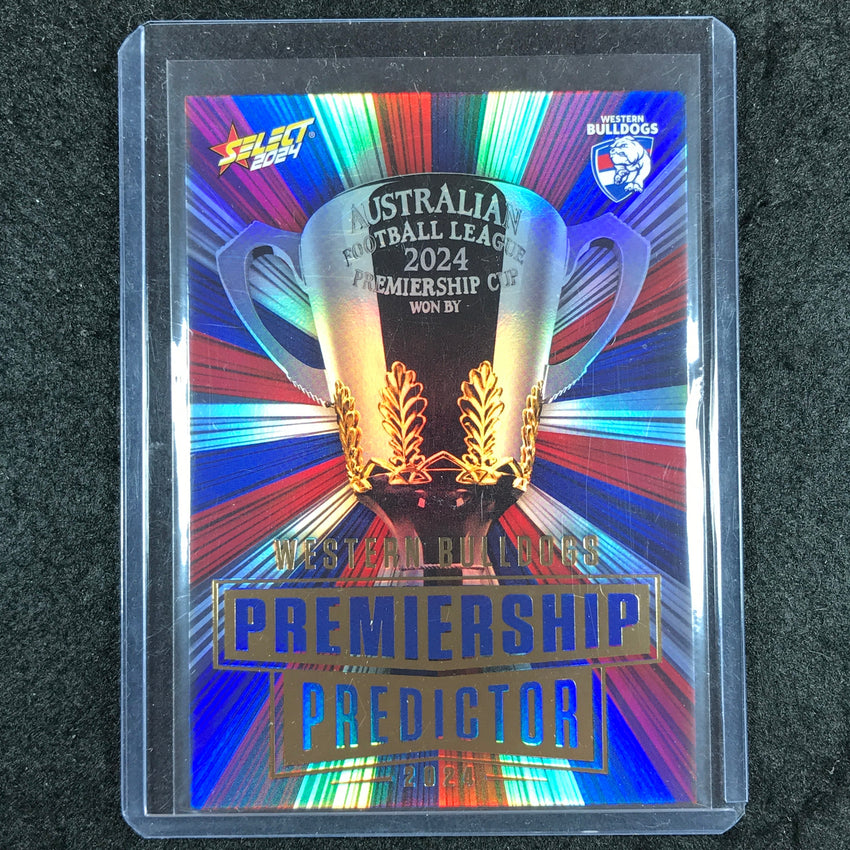 2024 Select Footy Stars WESTERN BULLDOGS Premiership Predictor Gold 114/315 #18