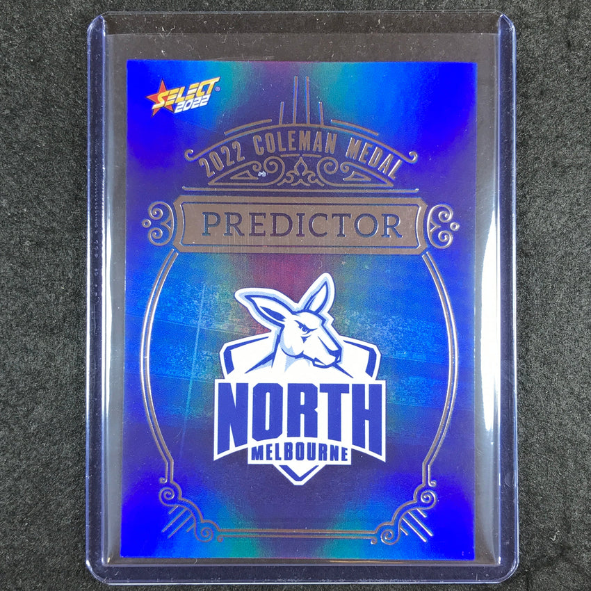 2022 Select AFL Footy Stars NORTH MELBOURNE Coleman Medal Predictor 101/185 #12