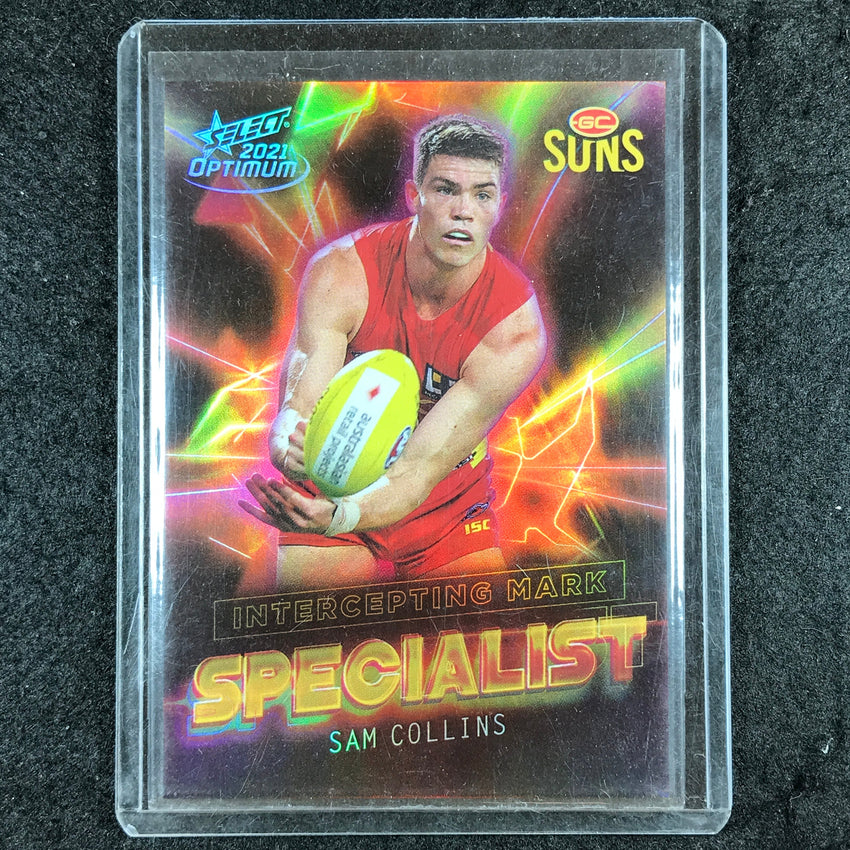 2021 Select AFL Optimum SAM COLLINS Specialist 14/80 #S52