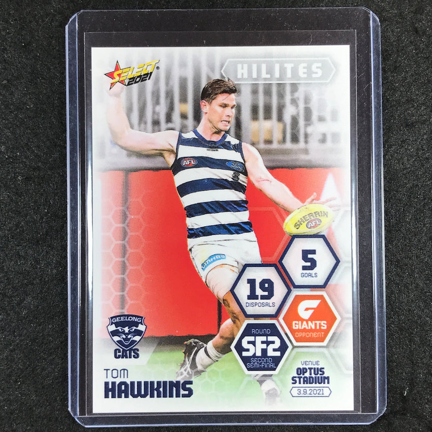 2021 Select AFL TOM HAWKINS Hilites 031/251 #SH-SF2