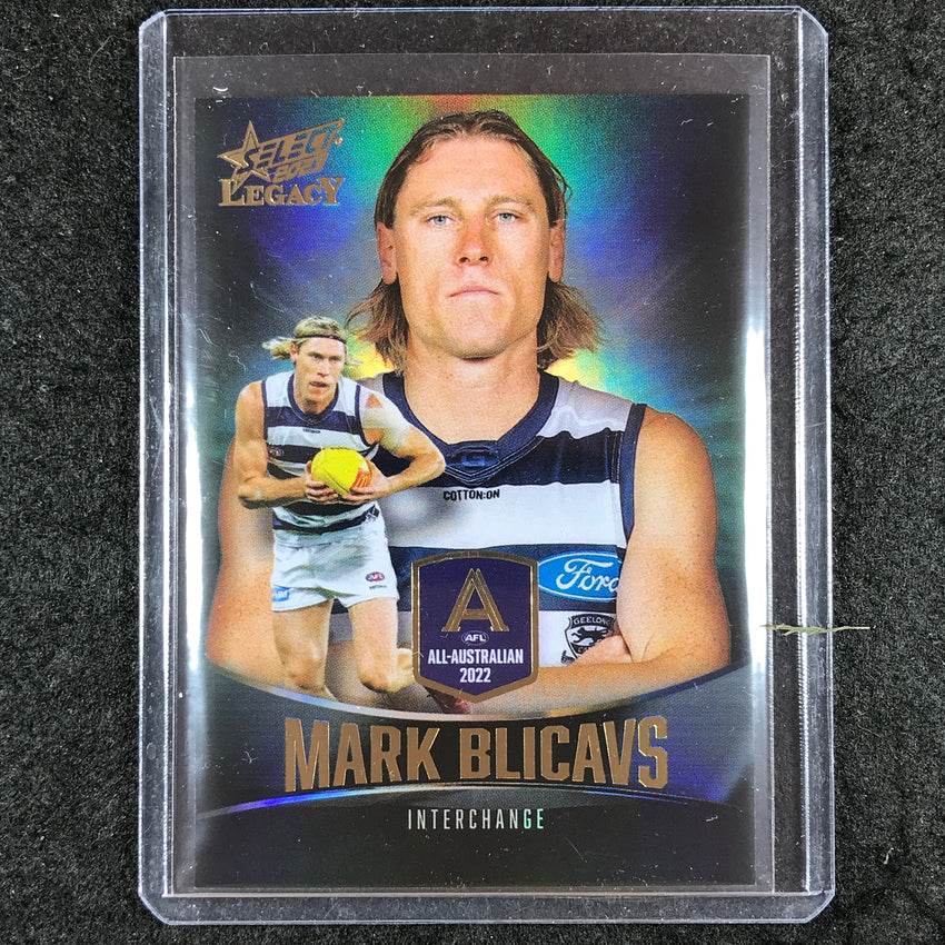 2023 Select AFL Legacy MARK BLICAVS All Australian Team 009/195 #AA19