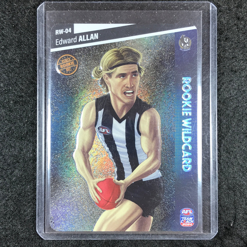 2024 Teamcoach AFL EDWARD ALLAN Rookie Wildcard #RW-04