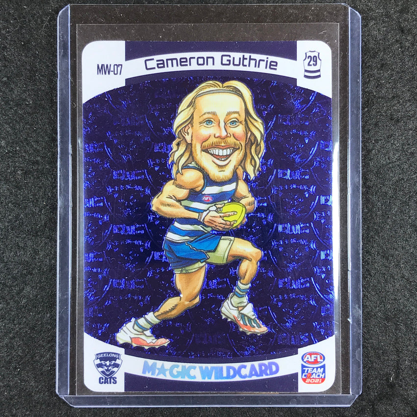 2021 Teamcoach AFL CAMERON GUTHRIE Magic Wildcard #MW-07