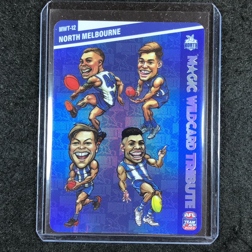2024 Teamcoach AFL NORTH MELBOURNE Magic Wildcard Tribute #MWT-12