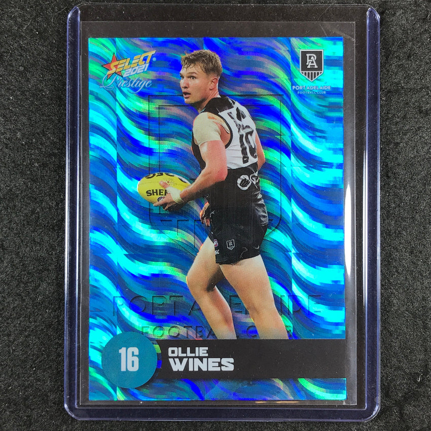 2021 Select AFL Prestige OLLIE WINES Blue 079/125 #118