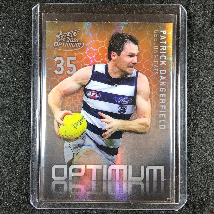 2021 Select AFL Optimum PATRICK DANGERFIELD Optimum Mirror 01/60 #OM14