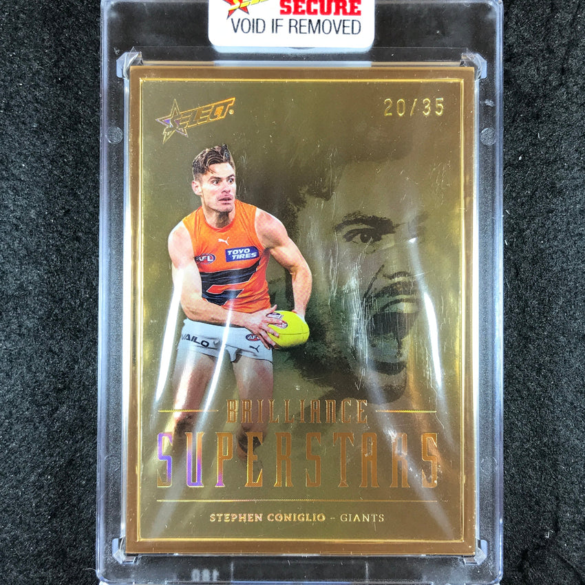 2024 Select AFL Brilliance STEPHEN CONIGLIO Superstars Gold 20/35 #SS22