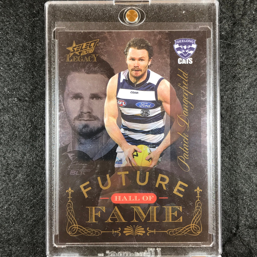 2018 Select AFL Legacy PATRICK DANGERFIELD Future Hall of Fame 27/50 #FHOF12