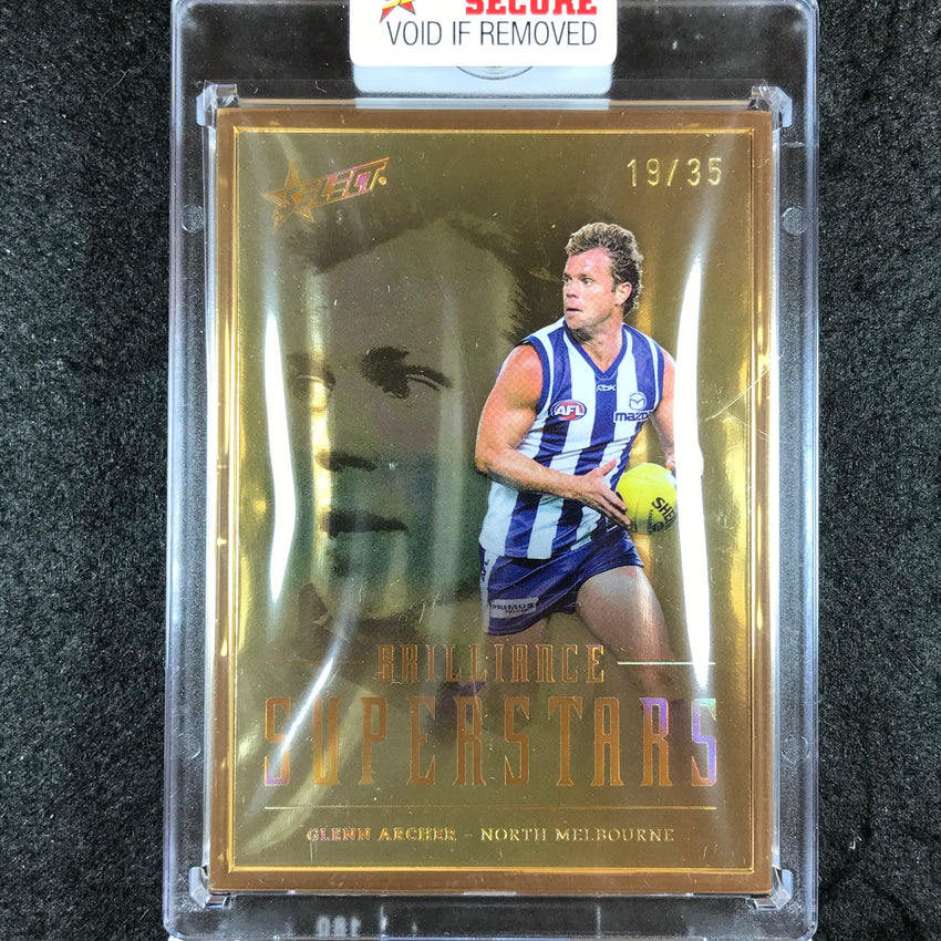 2024 Select AFL Brilliance GLENN ARCHER Superstars Gold 19/35 #SS36