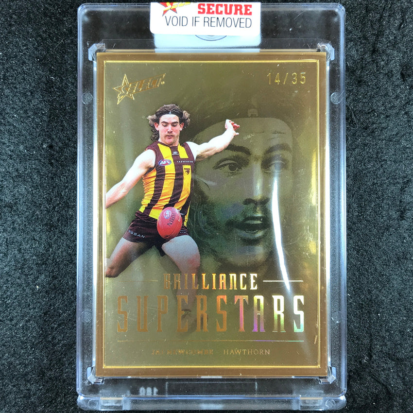 2024 Select AFL Brilliance JAI NEWCOMBE Superstars Gold 14/35 #SS28