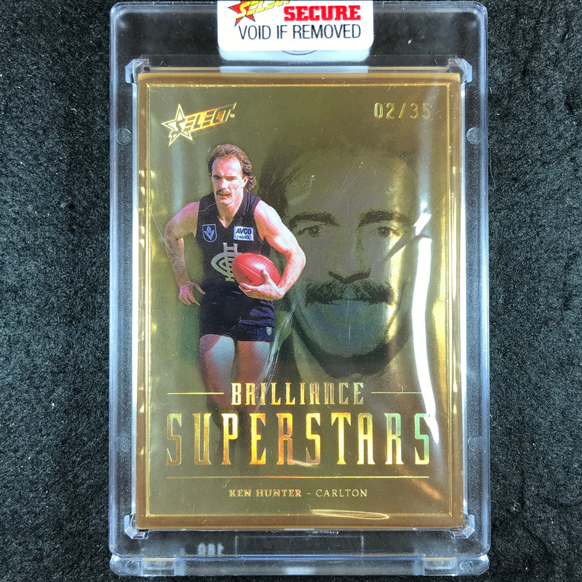 2024 Select AFL Brilliance KEN HUNTER Superstars Gold 02/35 #SS9