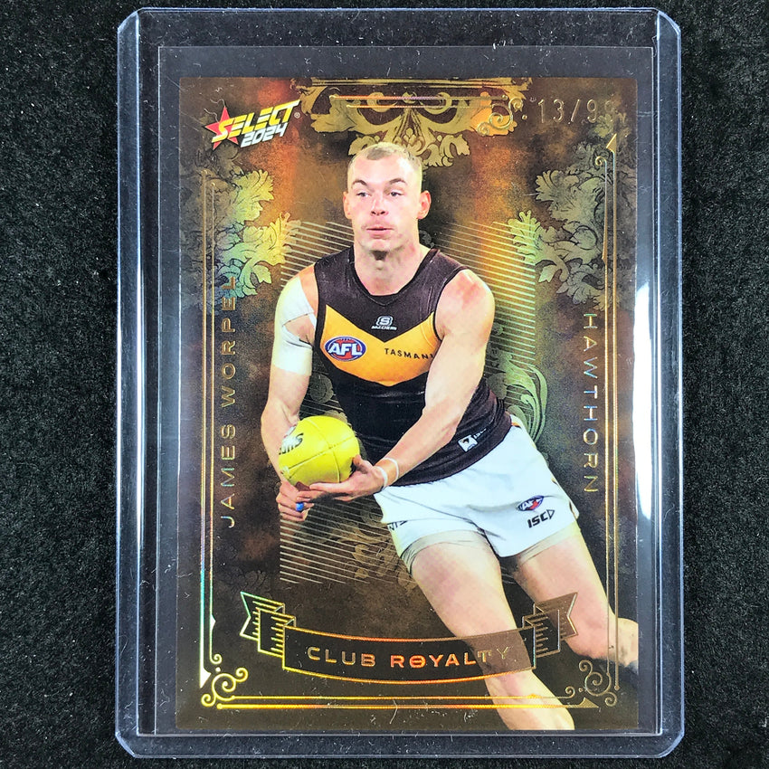 2024 Select AFL Footy Stars JAMES WORPEL Club Royalty 13/99 #CR49