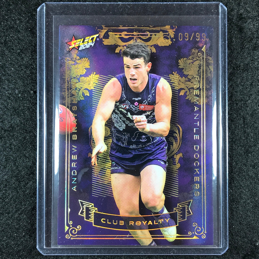 2024 Select AFL Footy Stars ANDREW BRAYSHAW Club Royalty 09/99 #CR27