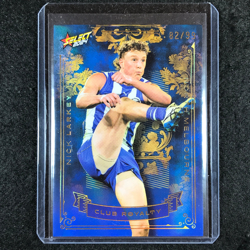 2024 Select AFL Footy Stars NICK LARKEY Club Royalty 82/99 #CR57