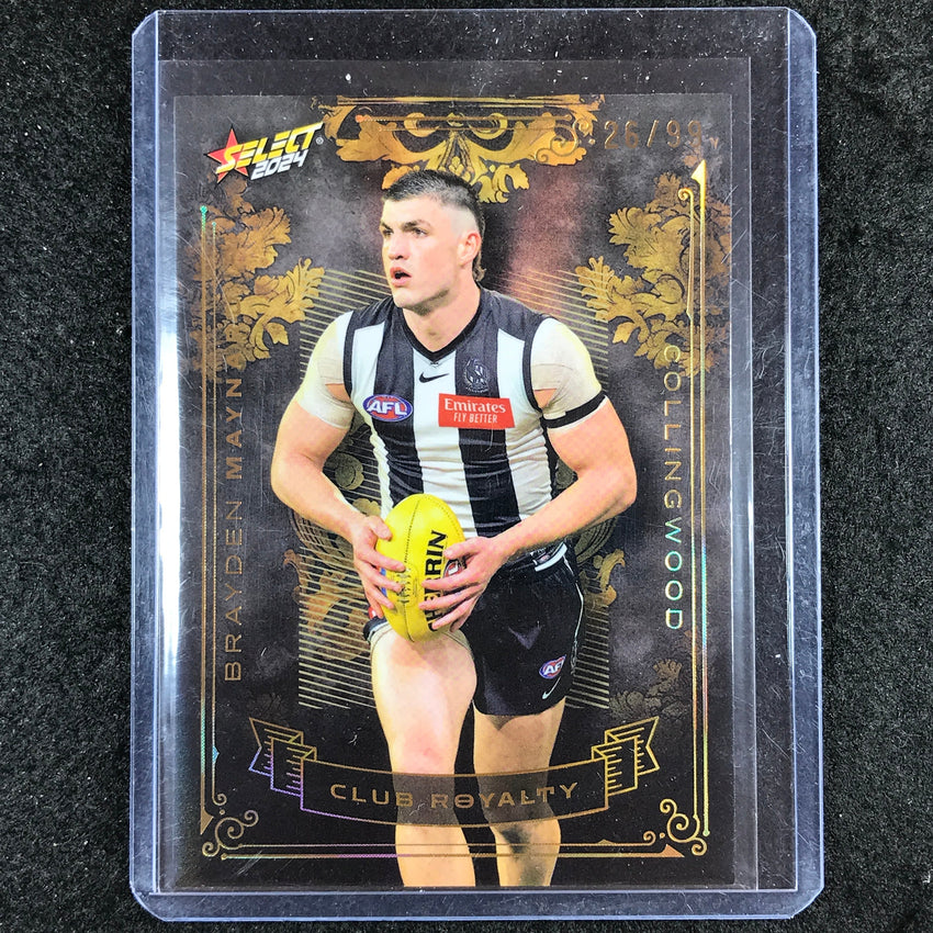 2024 Select AFL Footy Stars BRAYDEN MAYNARD Club Royalty 26/99 #CR18