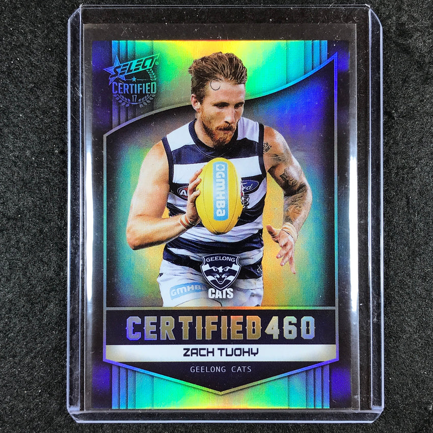 2017 Select AFL Certified ZACH TUOHY Certified 460 002/460 #C88