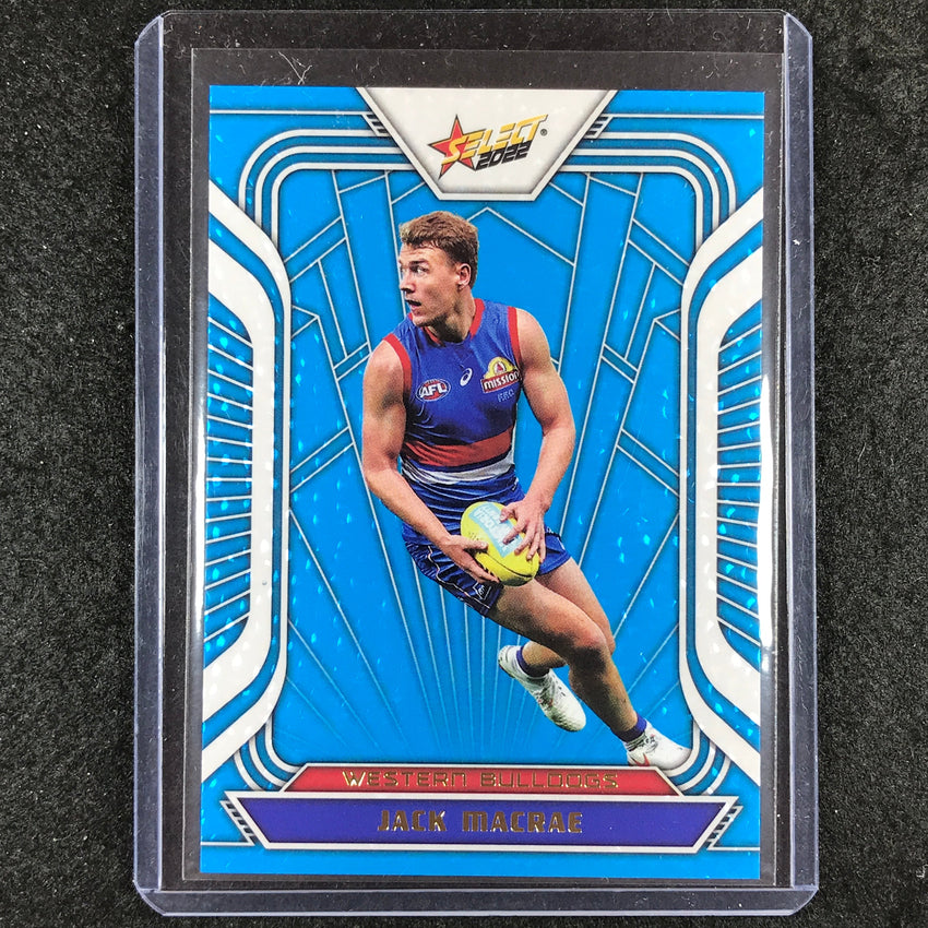 2022 Select AFL Footy Stars JACK MACRAE Fractured Arctic Blue 001/190 #FP211
