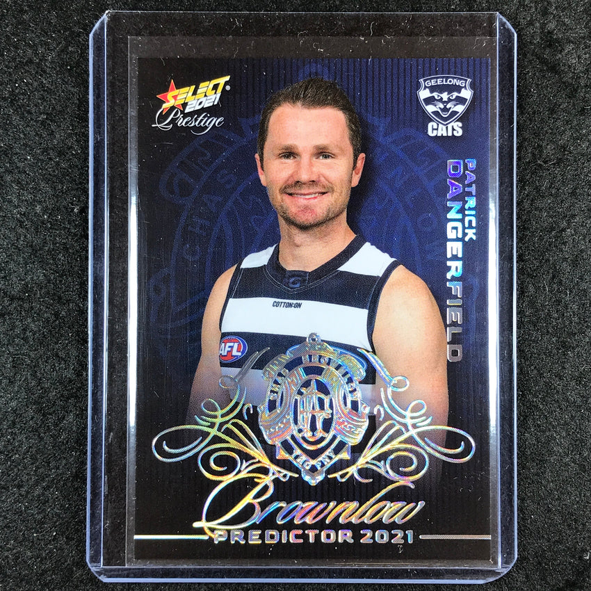 2021 Select AFL Prestige PATRICK DANGERFIELD Brownlow Platinum 002/60