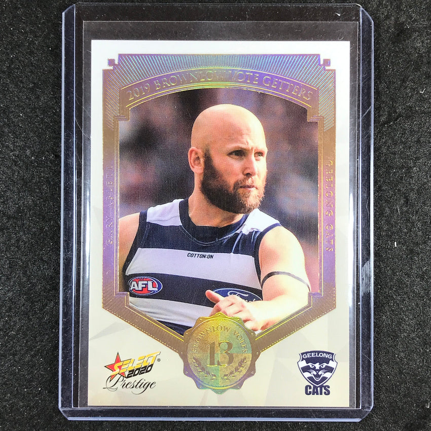 2020 Select AFL Prestige GARY ABLETT 2019 Brownlow Votes 029/80