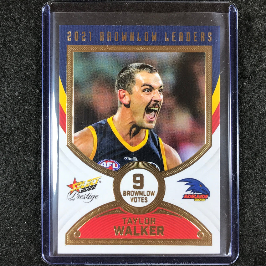 2022 Select AFL Footy Stars TAYLOR WALKER 2021 Brownlow Leaders 71/80 #BL3