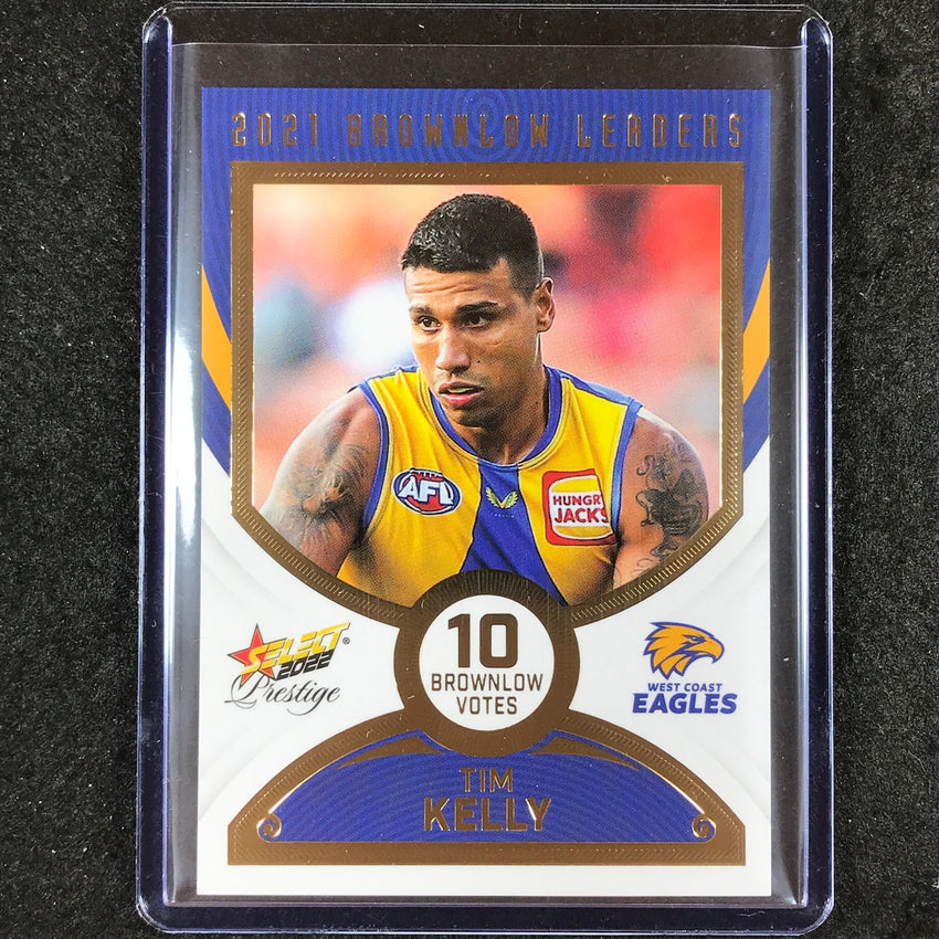 2022 Select AFL Footy Stars TIM KELLY 2021 Brownlow Leaders 56/80 #BL50