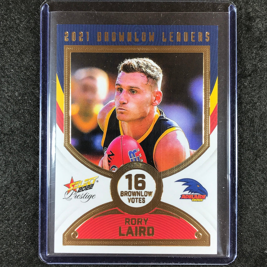 2022 Select AFL Footy Stars RORY LAIRD 2021 Brownlow Leaders 05/80 #BL1