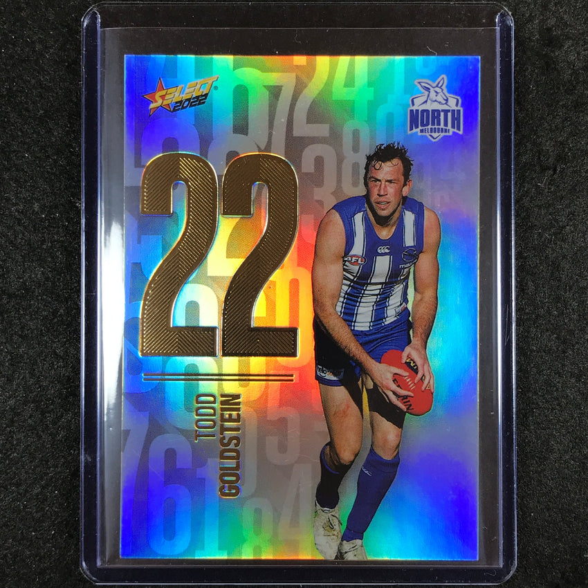 2022 Select AFL Footy Stars TODD GOLDSTEIN Numbers Daylight 006/190 #ND140