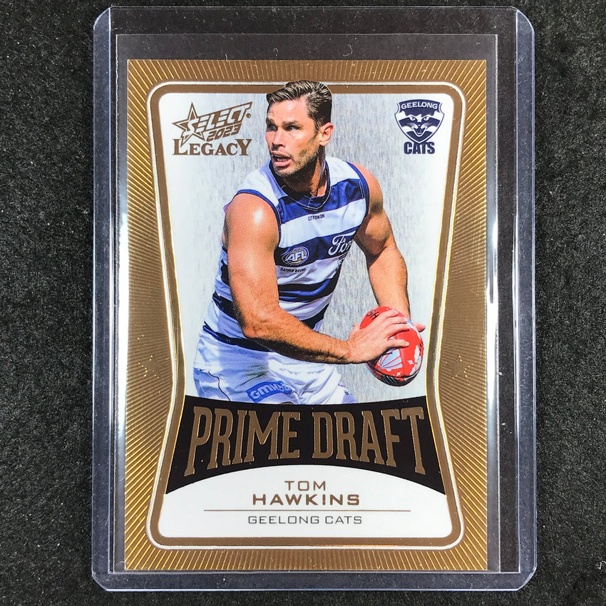 2023 Select AFL Legacy TOM HAWKINS Prime Draft 057/100 #PD33