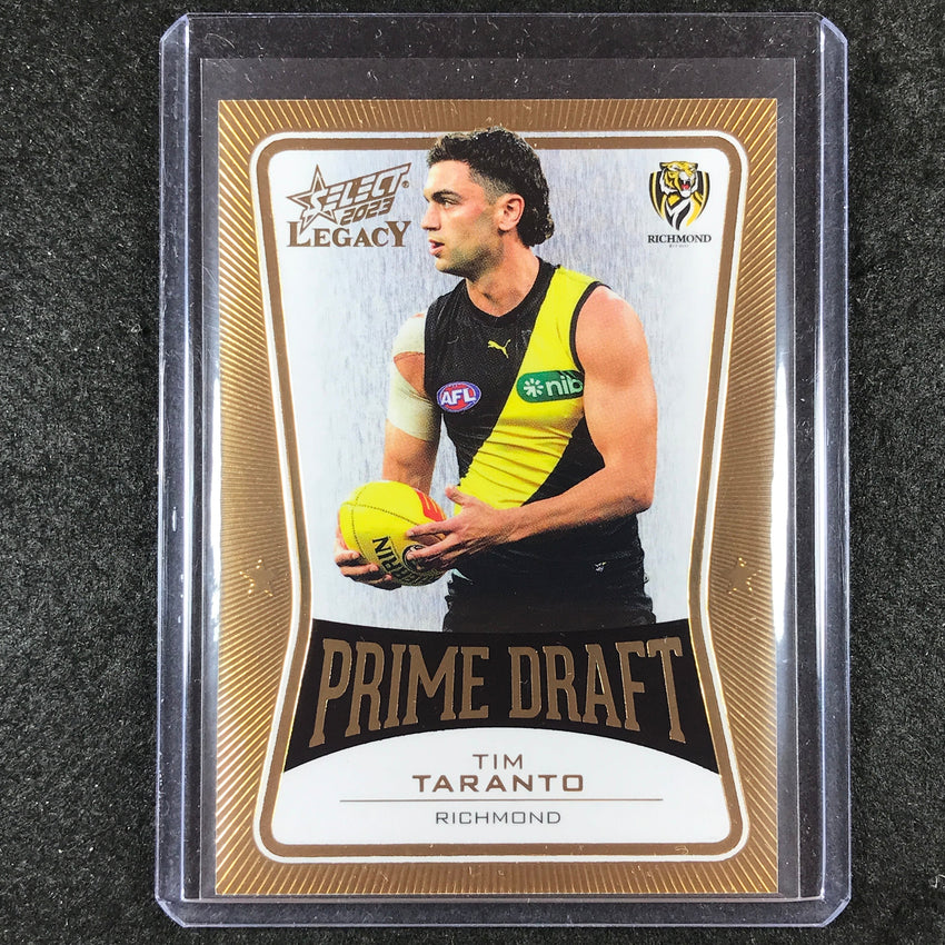 2023 Select AFL Legacy TIM TARANTO Prime Draft 027/100 #PD70