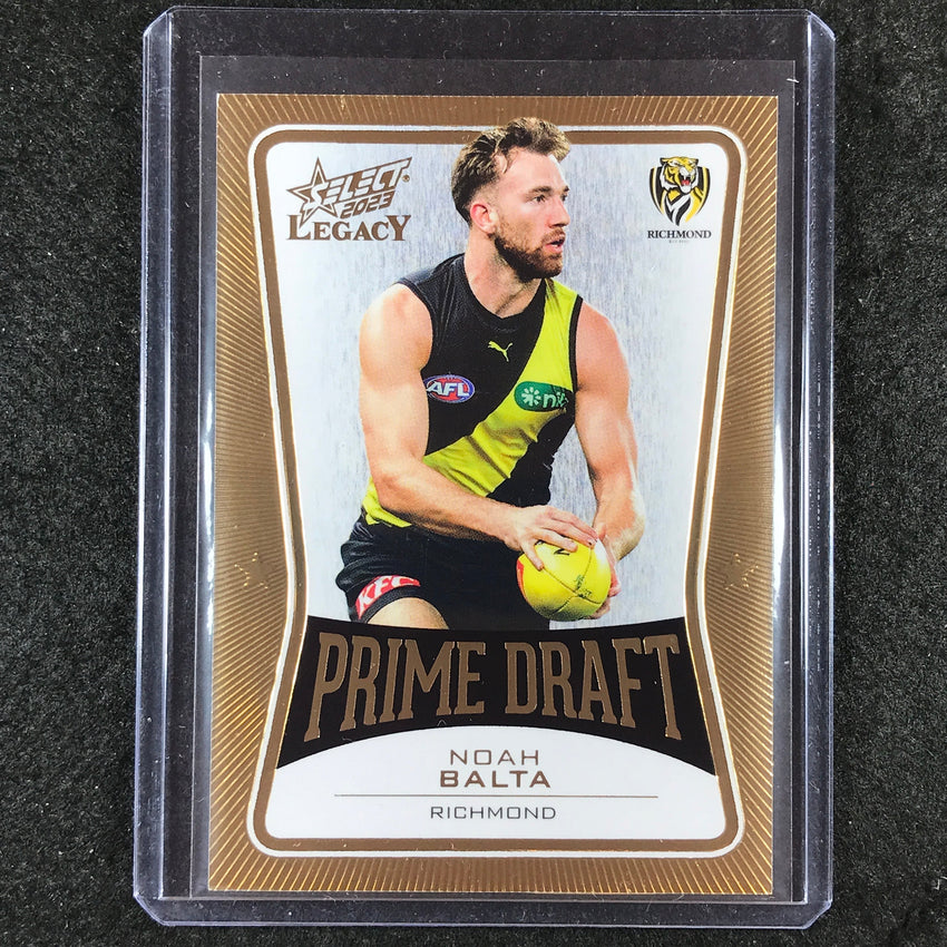2023 Select AFL Legacy NOAH BALTA Prime Draft 011/100 #PD66