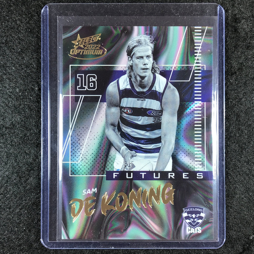 2022 Select AFL Optimum SAM DE KONING Futures 85/95 #F32