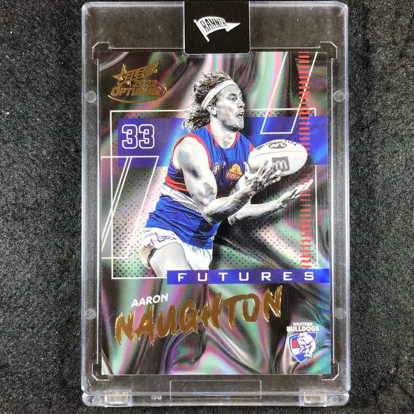 2022 Select AFL Optimum AARON NAUGHTON Futures 95/95 #F86